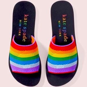 🌈 KATE SPADE ♠️ RAINBOW SLIDES